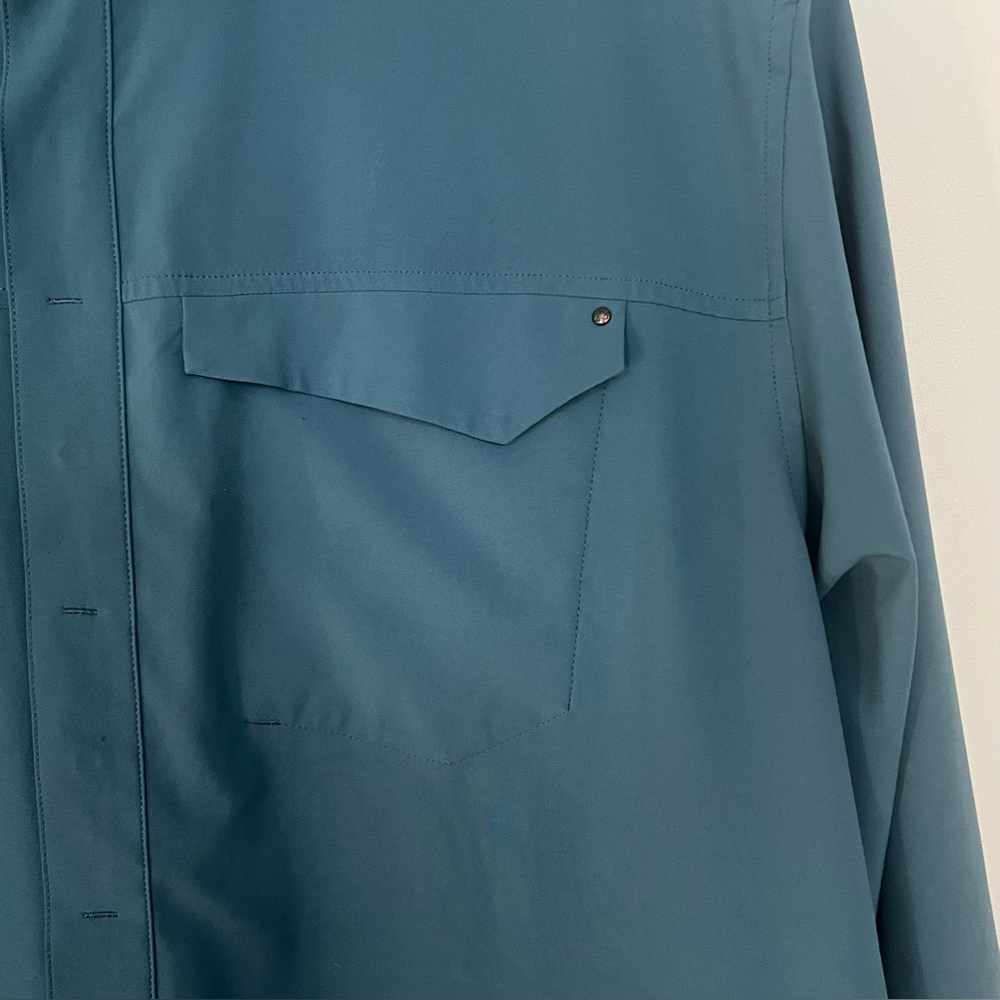 Arc’teryx Skyline Technical Snap Down Shirt Blue … - image 4